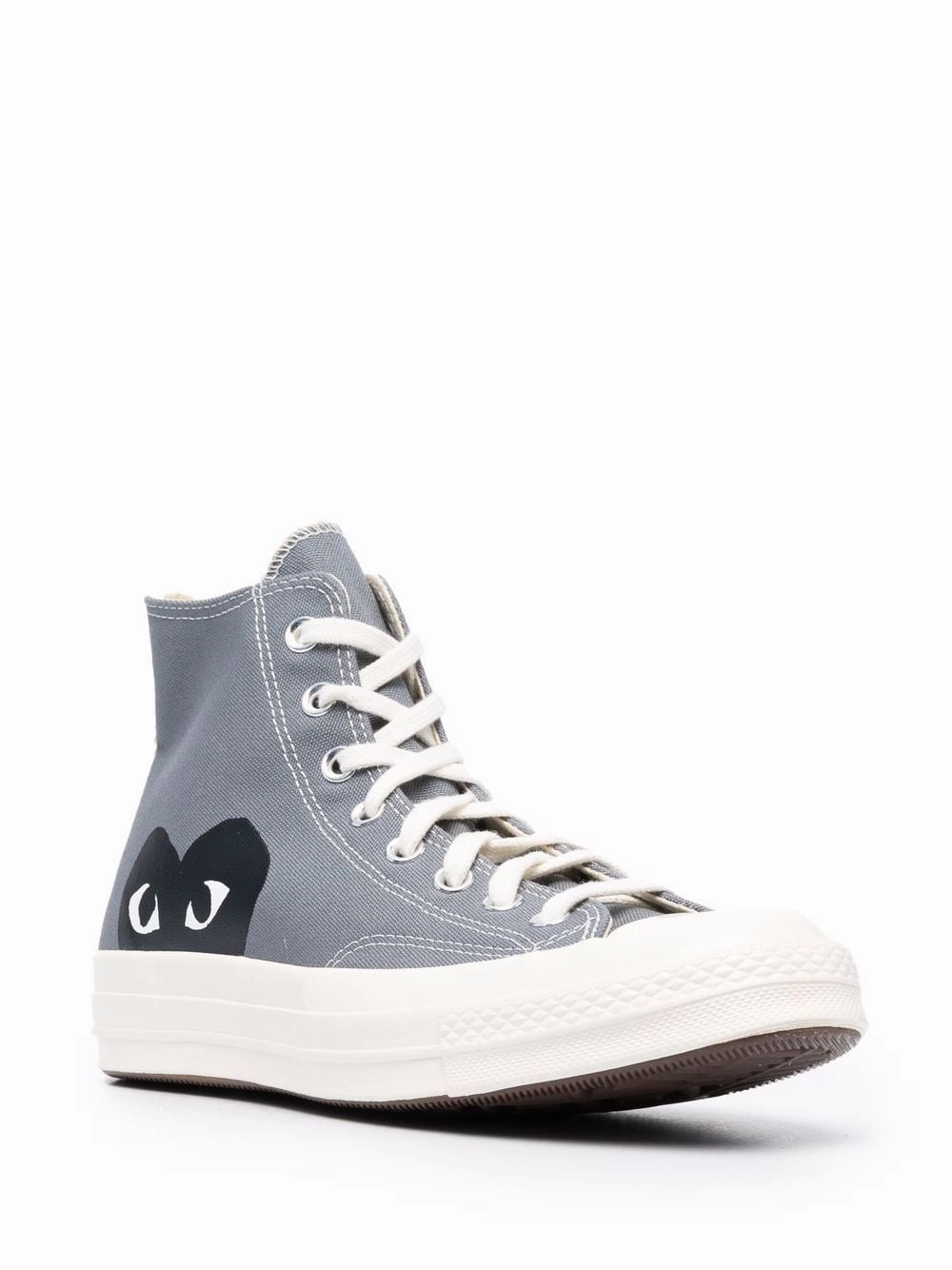 Slip On Construction Converse High 'Chuck Taylor' Sneakers - Grey