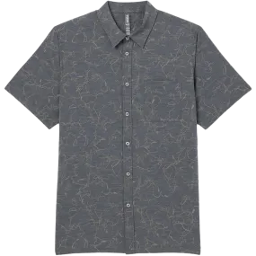 Men's Bridge Short Sleeve Button Down Breathable Fit Wear
