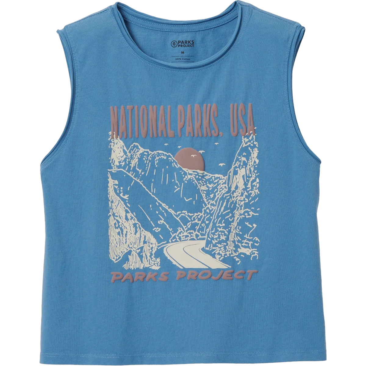 Comfortable Piece Women's National Parks Puff Print Tank