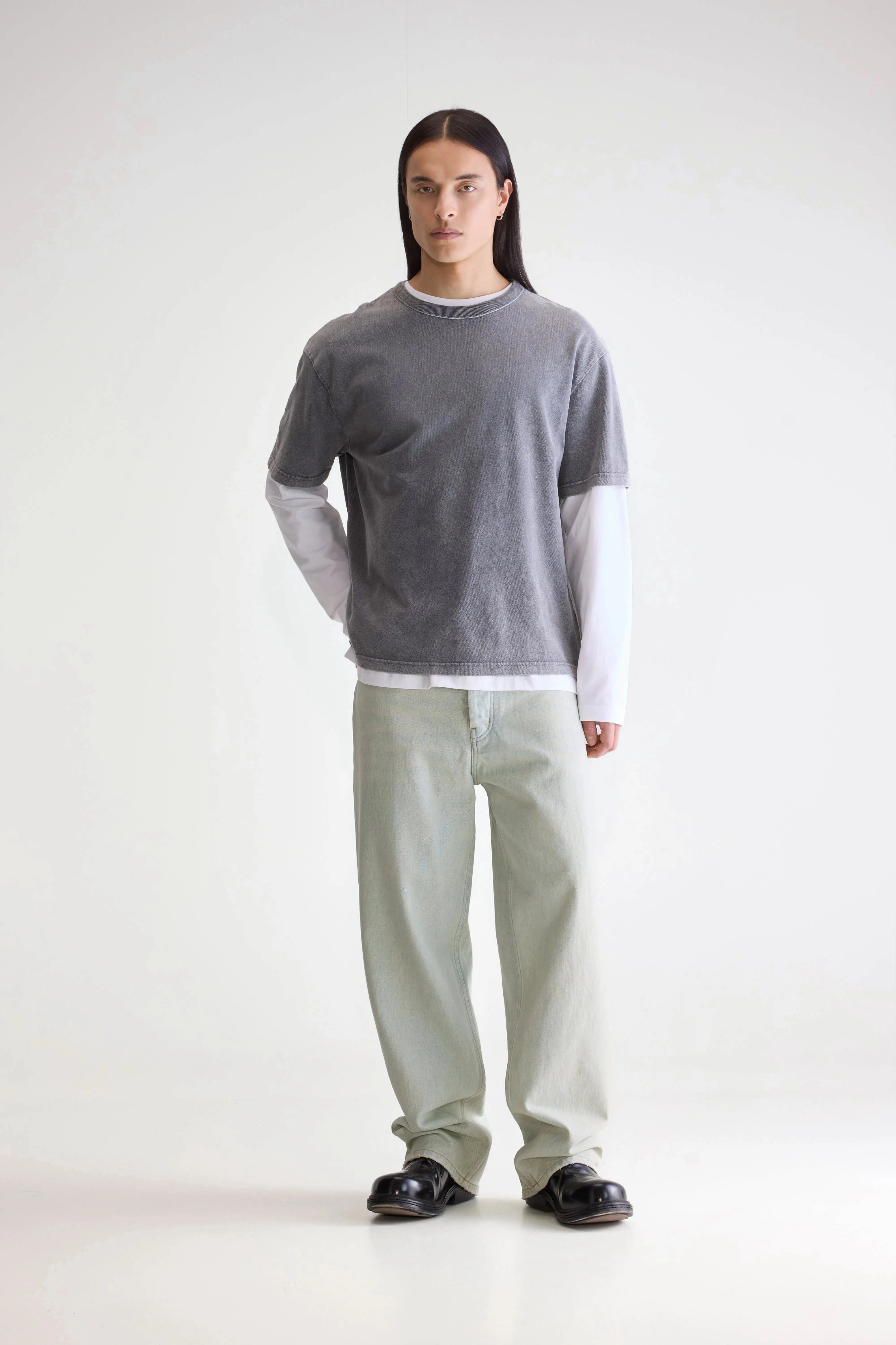 Stylish Detail Vouch short-sleeve t-shirt (252 / M / BLACK BLUE)