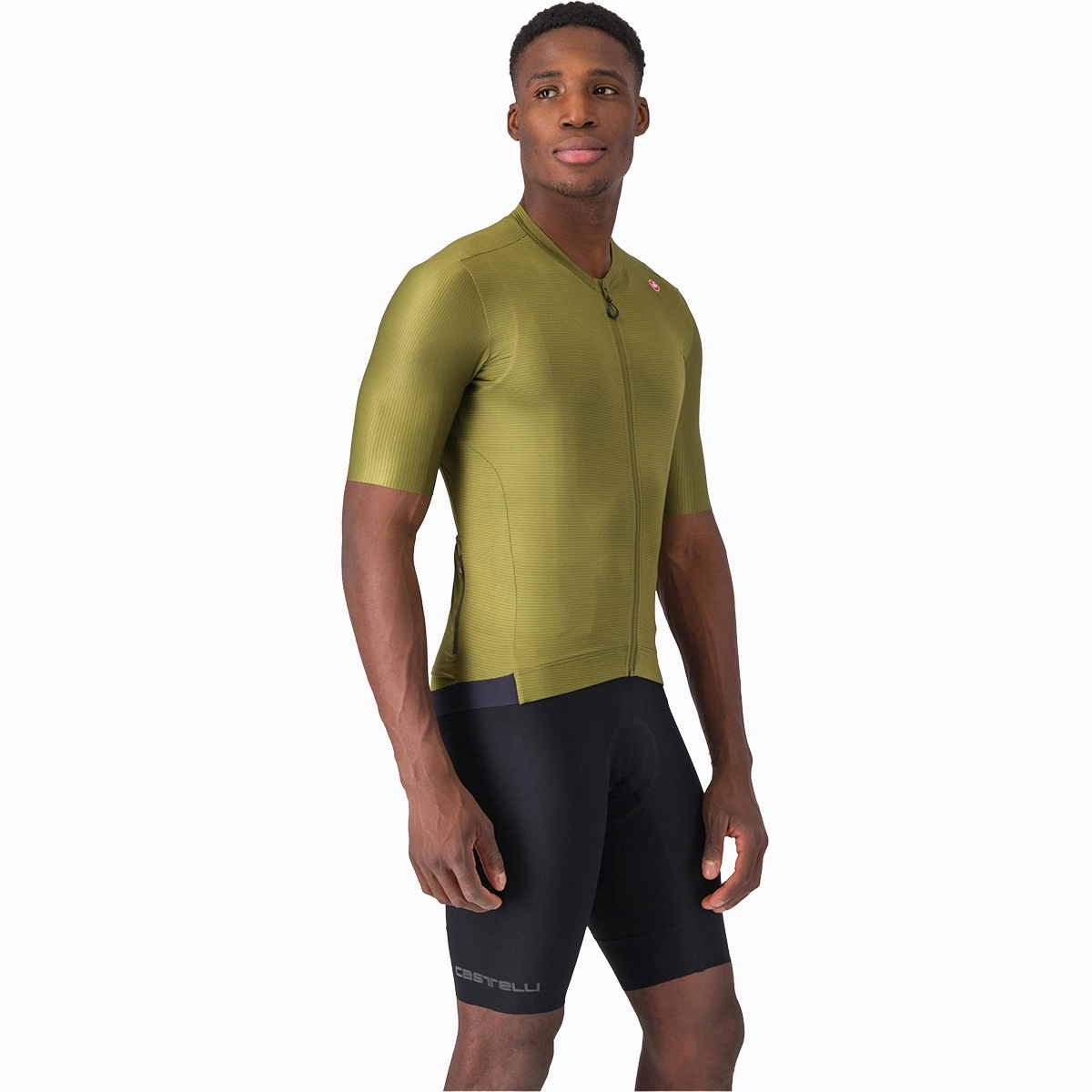 Men's Espresso Bibshort Flatlock Seam Technology Quick Dry Technology