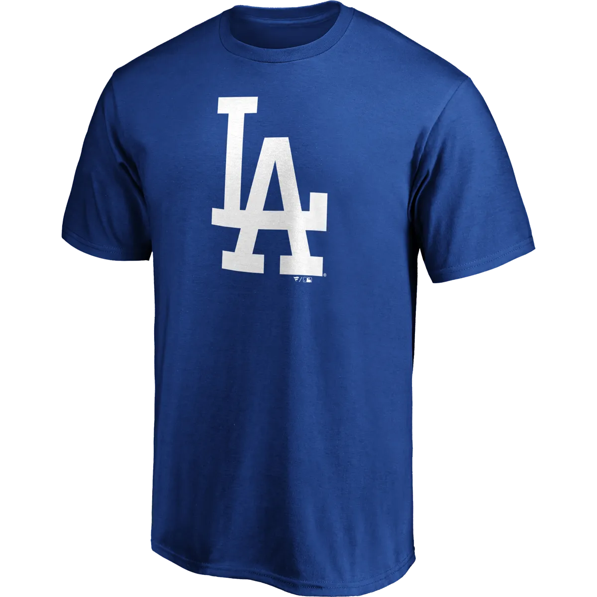 Relaxed Movement Men's Dodgers Cotton Official Logo Short Sleeve