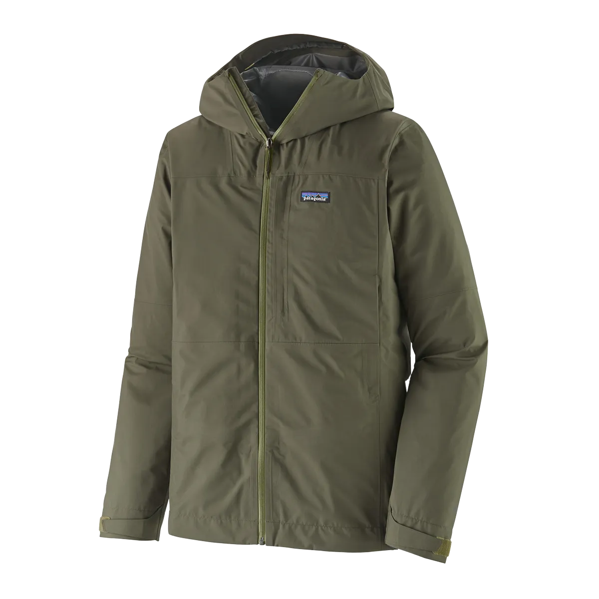 Tear Resistant Smart Layer Men's Boulder Fork Rain Jacket