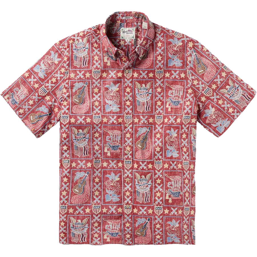 Summer Commemorative Moisture Wicking Technology Geometric Pattern