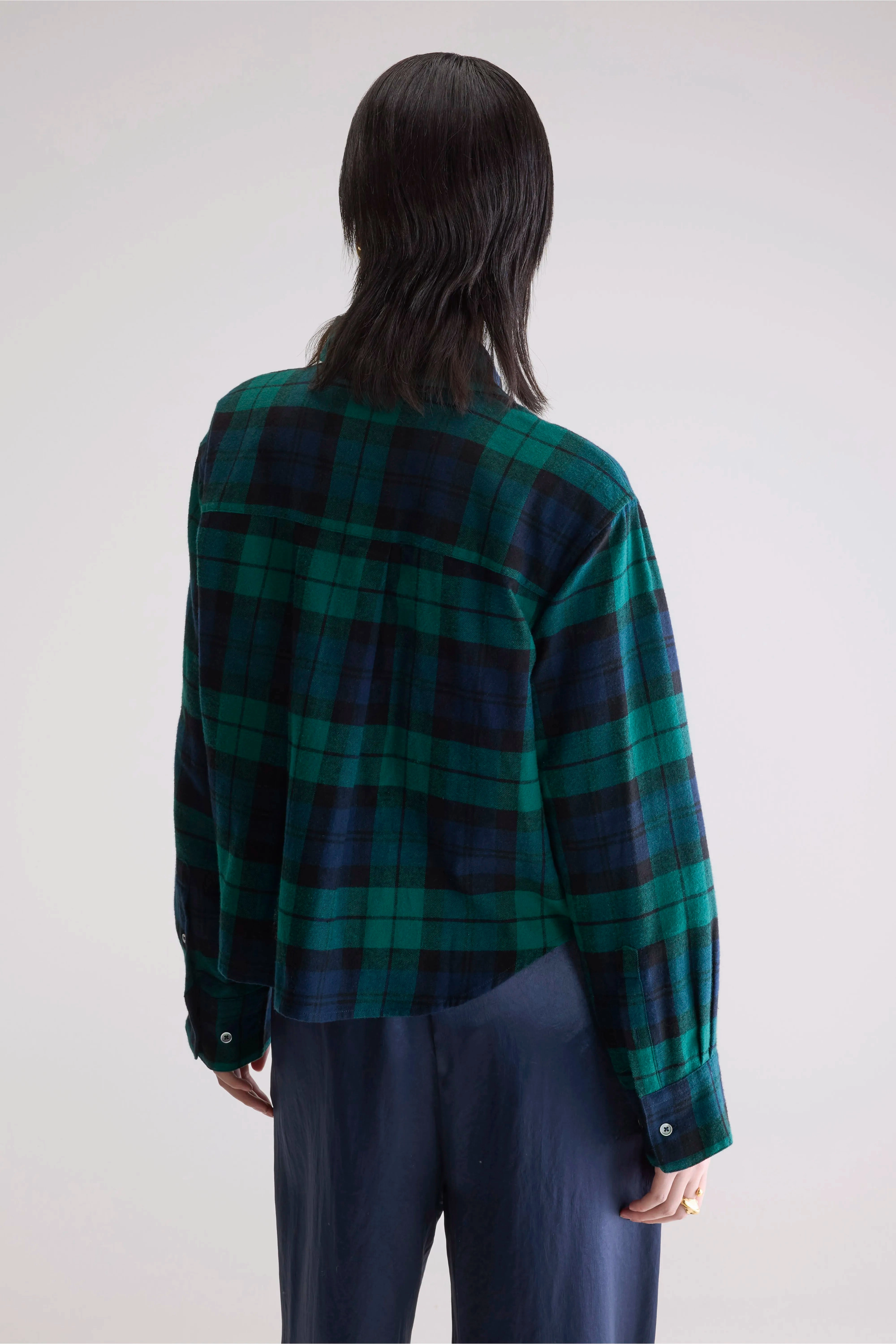 Johan checkered shirt (252 / W / CHECK A) product wedding guest charm