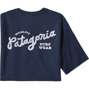 Curved Hem oversized but not shapeless Men's Quality Surf Pocket Responsibili-Tee