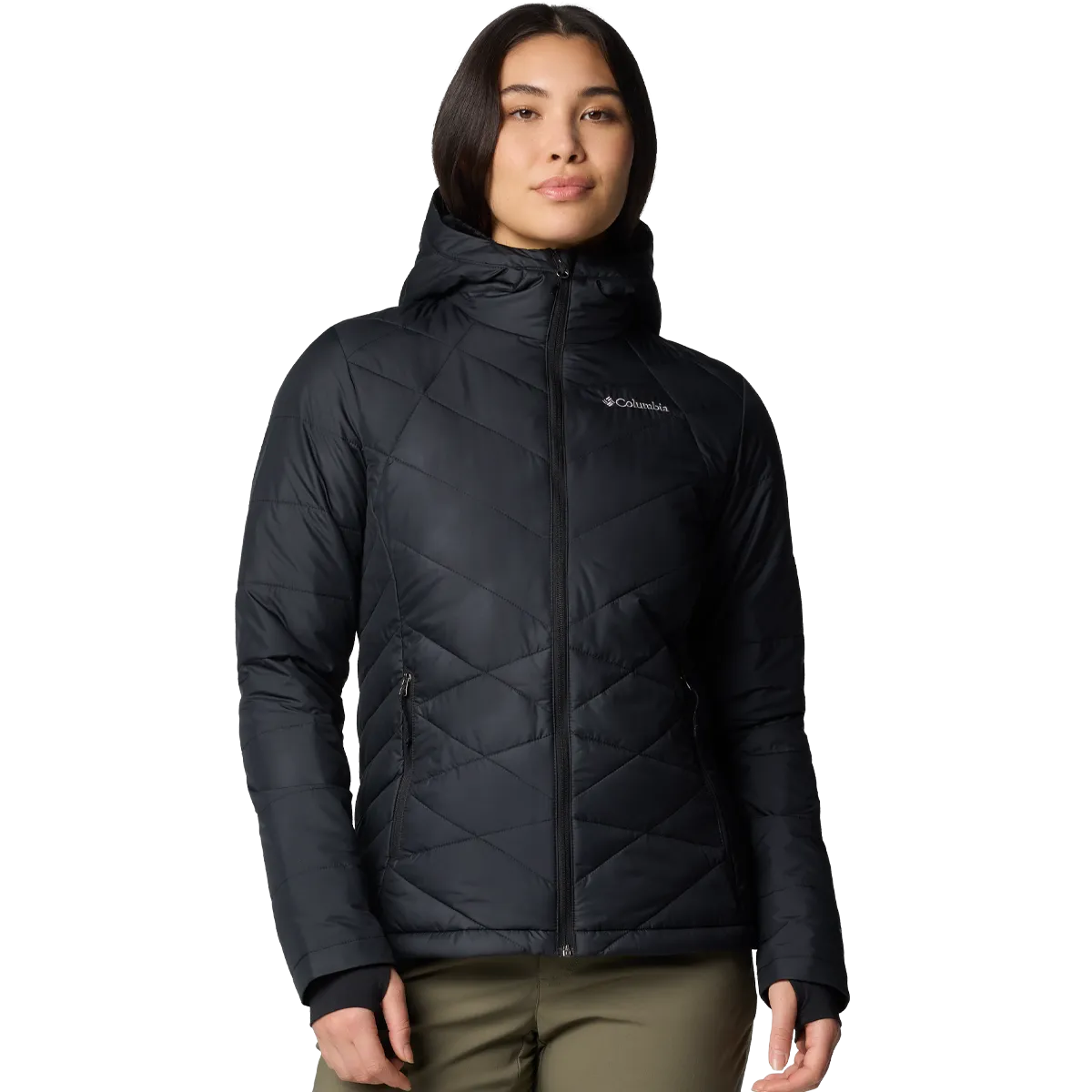 Women's Heavenly Hooded Jacket work event construction workers