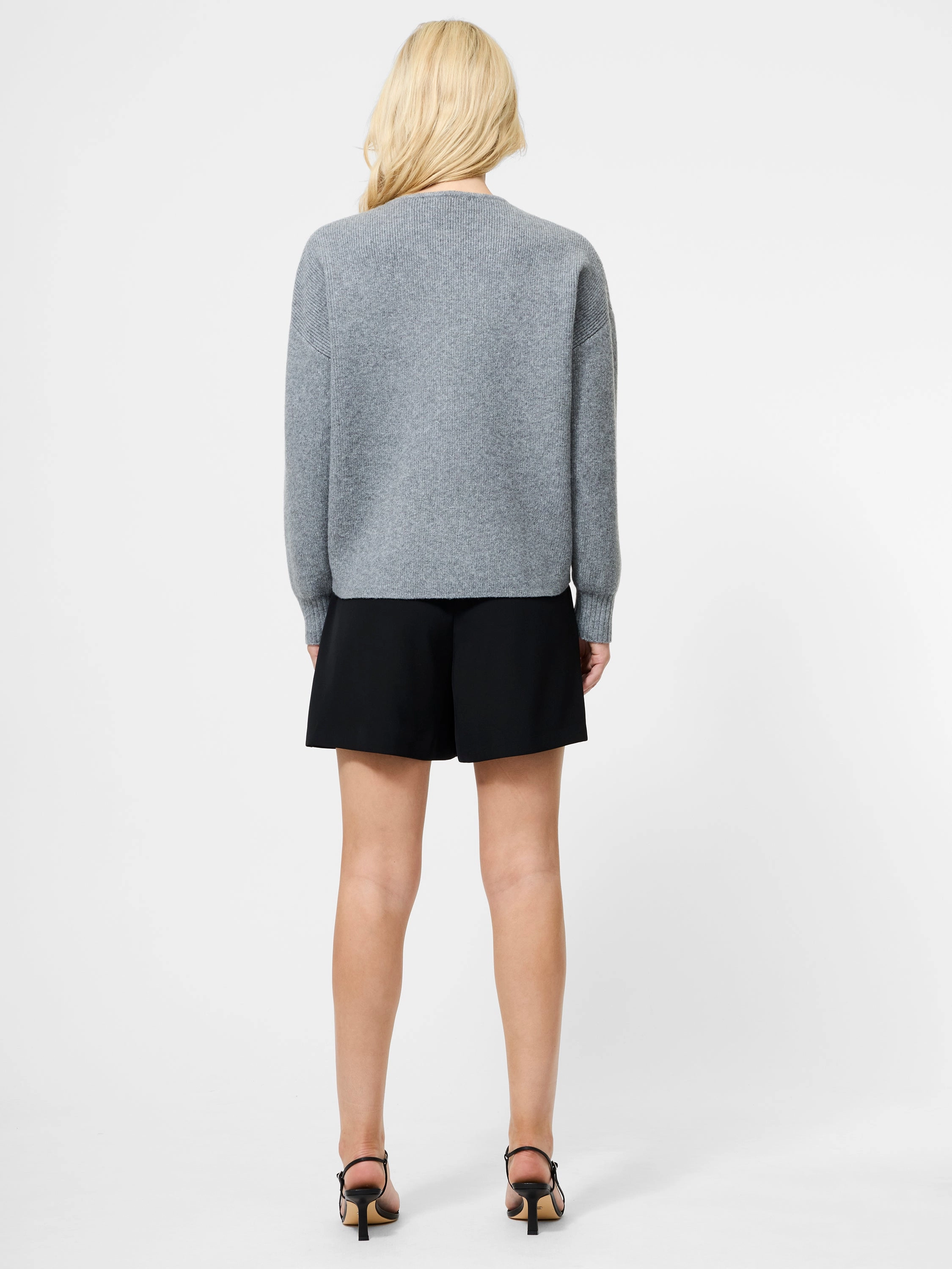 Riddley Knit Drop Shoulder Cardigan Neutral Colors