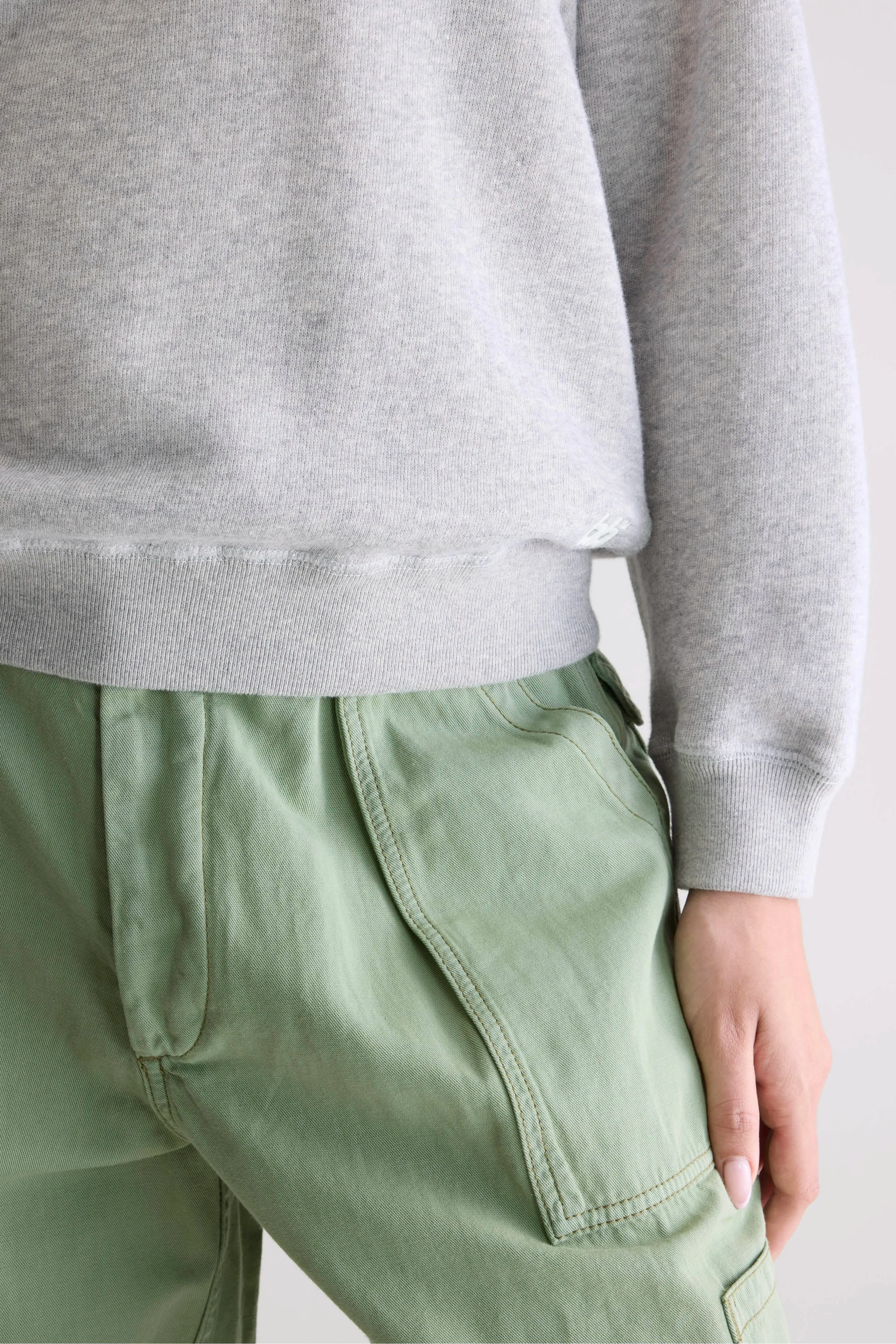 Fella relaxed sweatshirt (252 / W / H. GREY) Gender Neutral