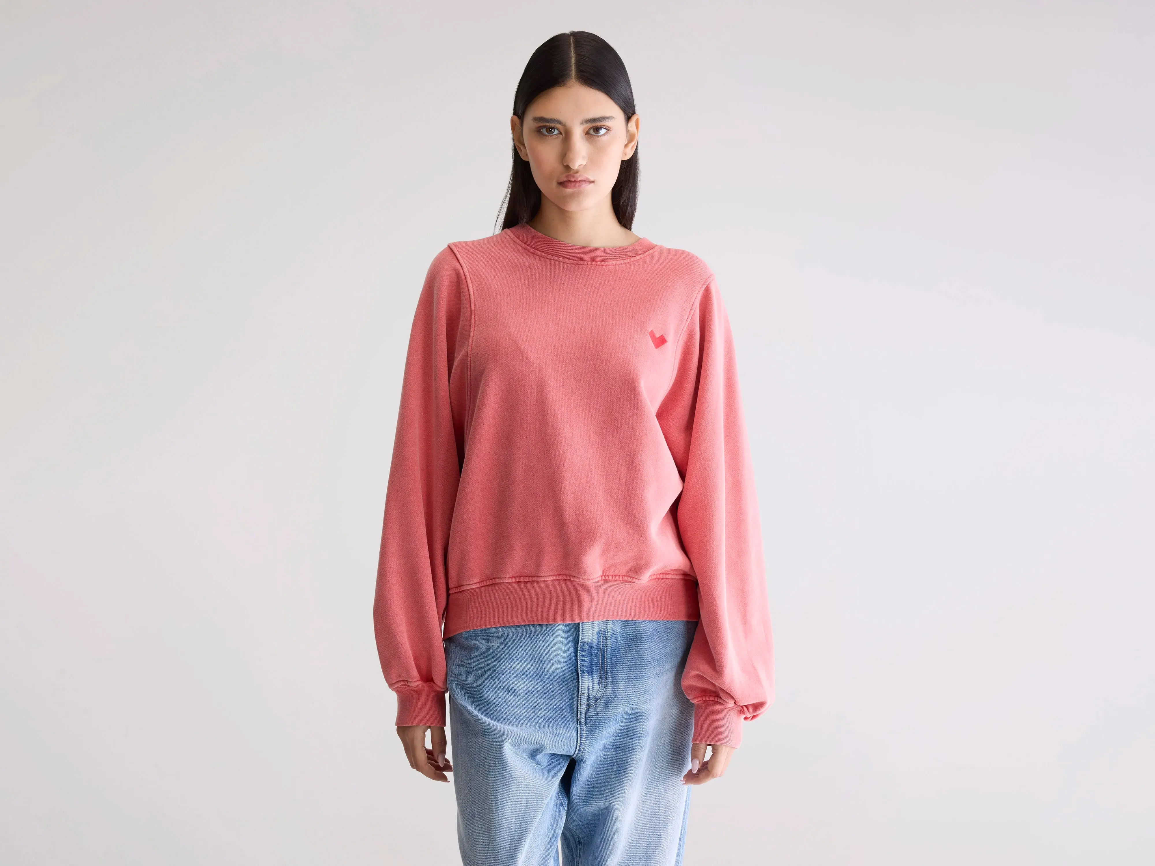 Filosa crewneck sweatshirt (252 / W / SANGUINE) Athletic Comfort Wind Resistant Coating