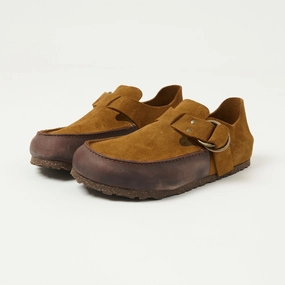 Vegan Material Filson x Birkenstock London Moccasin - Mink/Roast
