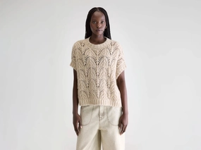 Noffy sleeveless sweatshirt (252 / W / COMBO A) Soft Touch windy days