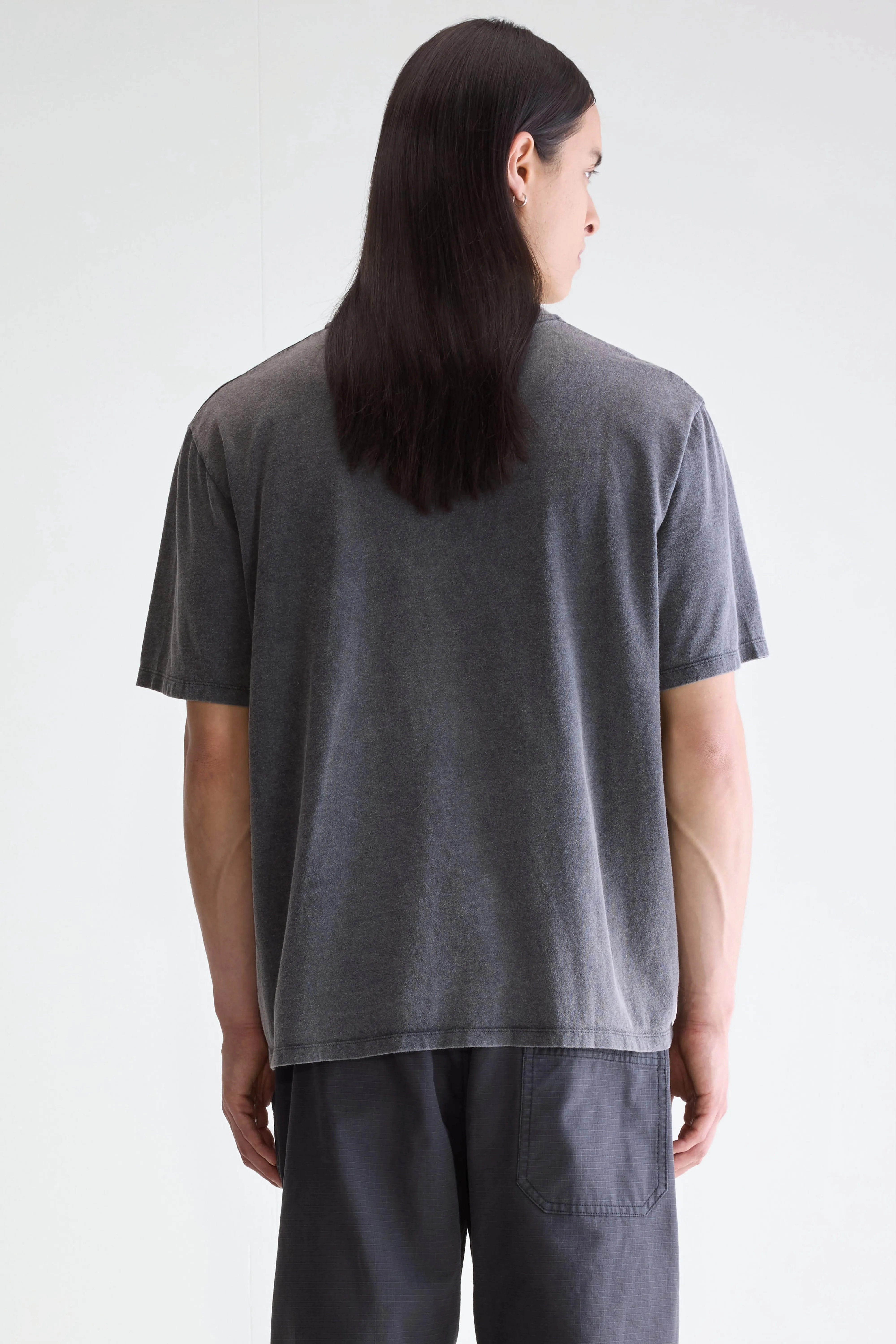 Effortless Style UV Protection Video relaxed t-shirt (252 / M / BLACK SAND)