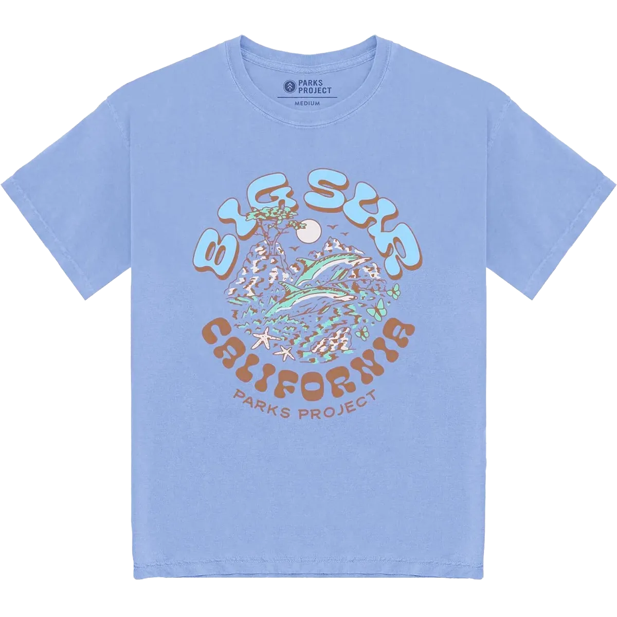 Chill Mode City Fashion Look Men's Big Sur 90s Gift Shop Tee