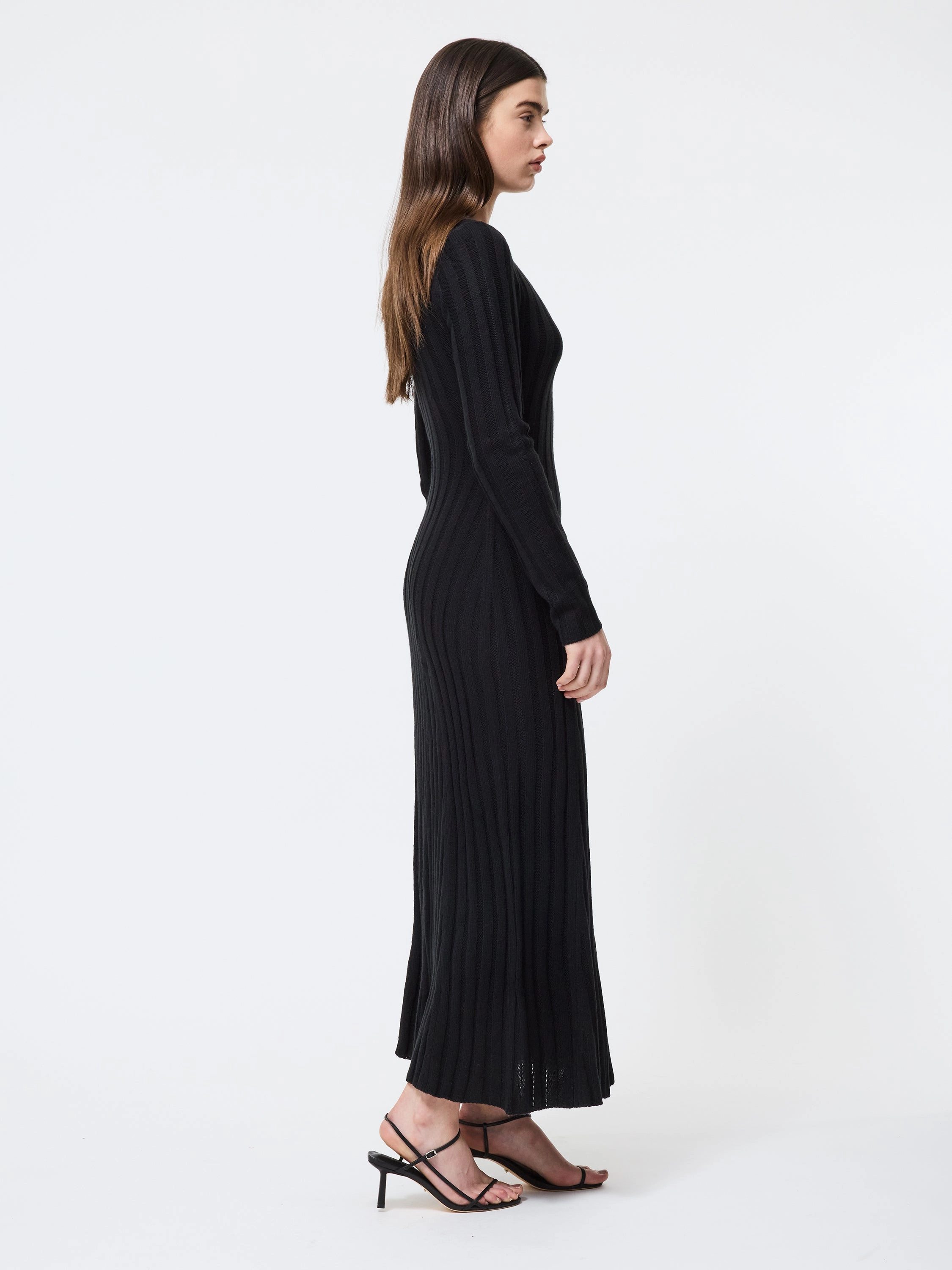 Babysoft Long Sleeve Midi Dress Statement Mood