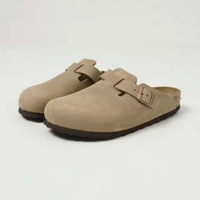 Birkenstock Boston Oiled Leather Shoe - Tobacco Brown Effortless Comfort