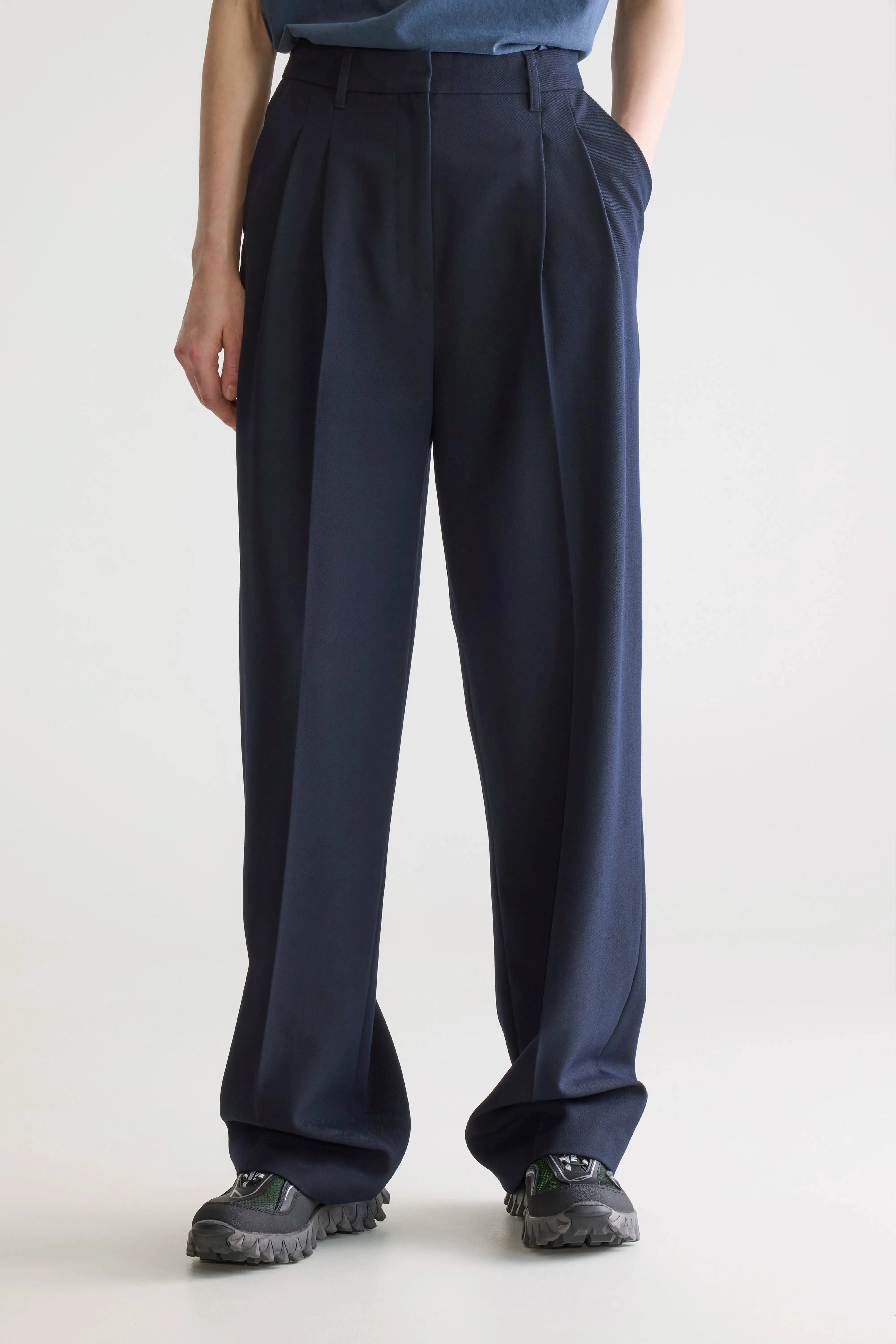 Cool Weather Sweat Wicking Lining Dominic tailored trousers (252 / W / AMERICA)