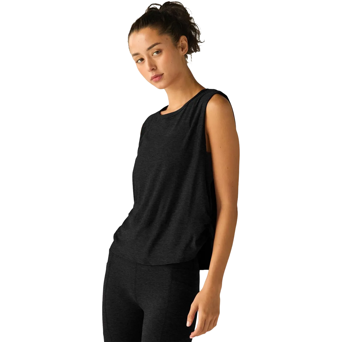 Women's Featherweight Side Note Twist Tank Outdoor Comfort Style