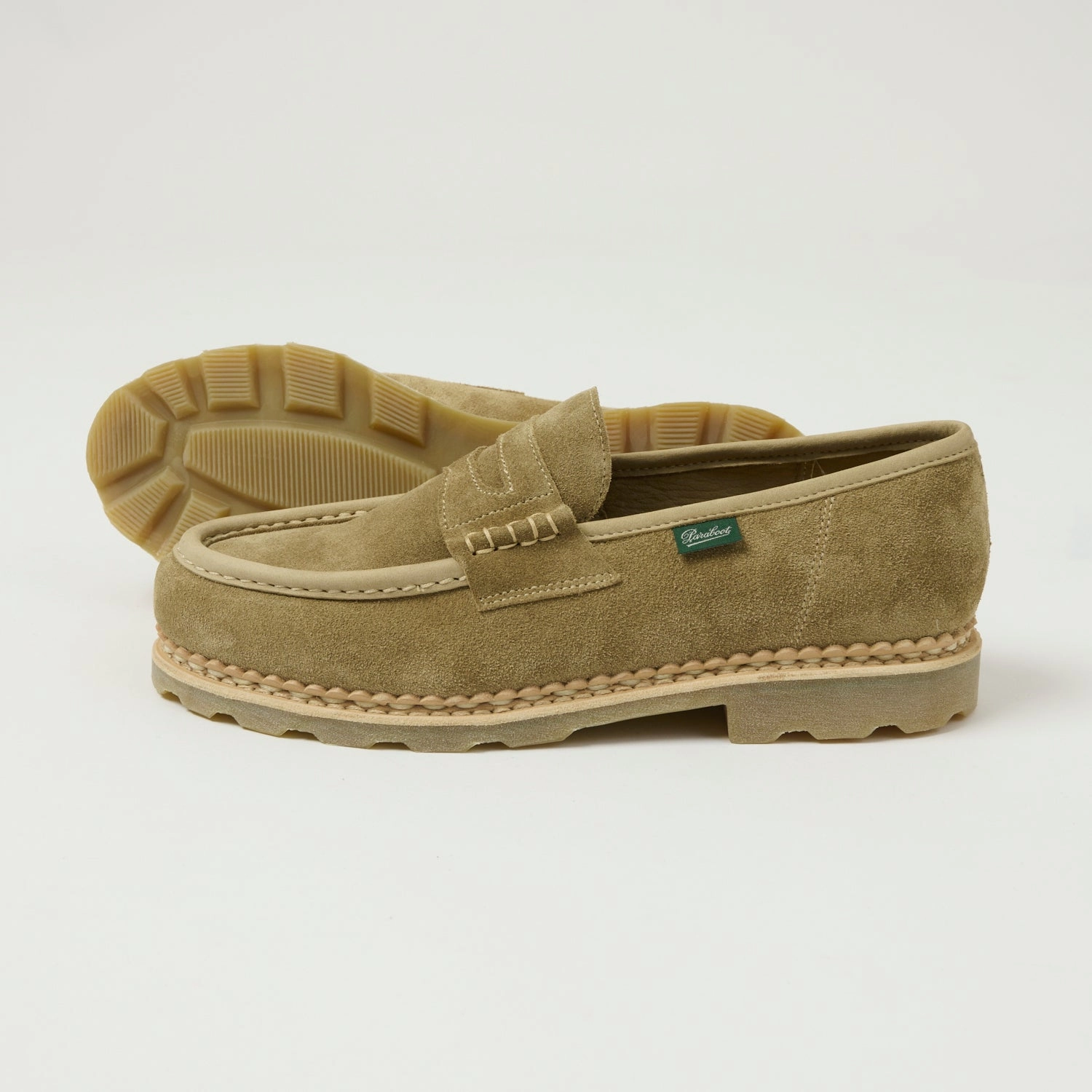 Paraboot Nantes Marche Loafer - Miel-Vel Sand Sole Free