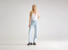 Trend Neutral Sunny Vibes Rainy Day Shopping Day Denim N. 32 straight jeans (252 / W / USED LT BLUE)