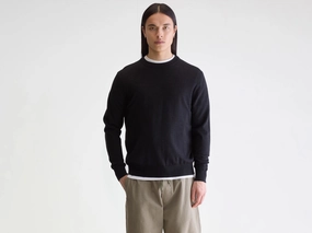Dilliv crewneck sweater (252 / M / CHARCOAL) Airflow Optimized