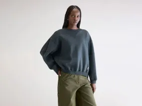 Quick Style Goat like Flips crewneck sweatshirt (252 / W / PIRATE)