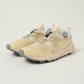 Flower Mountain Yamano 3 'Kaiso' Eco Suede Sneaker - Light Beige Cushion Grip Cushioned Feel