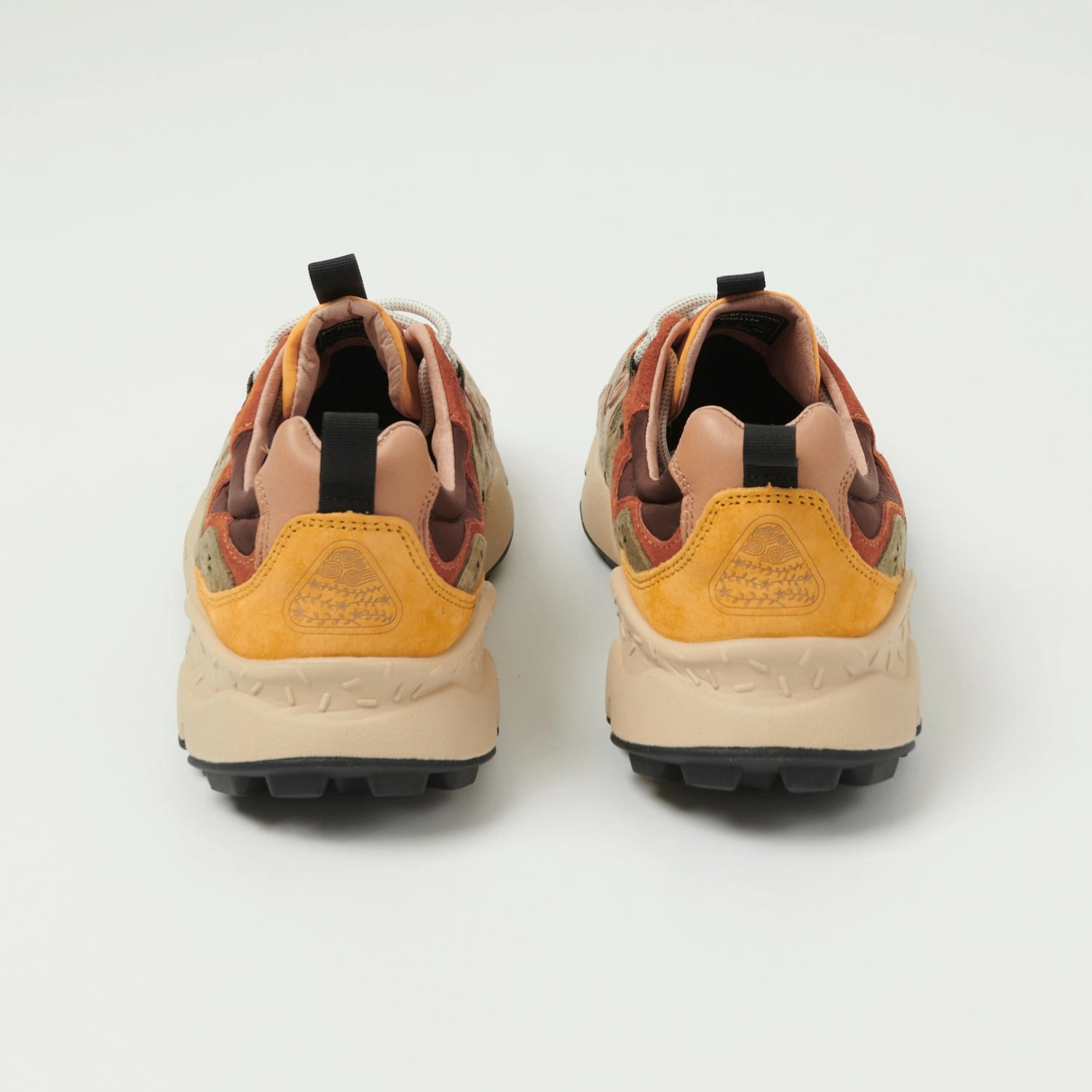 Work Style Wear Light Flower Mountain Yamano 3 Man Suede/Nylon Sneaker - Taupe/Brown