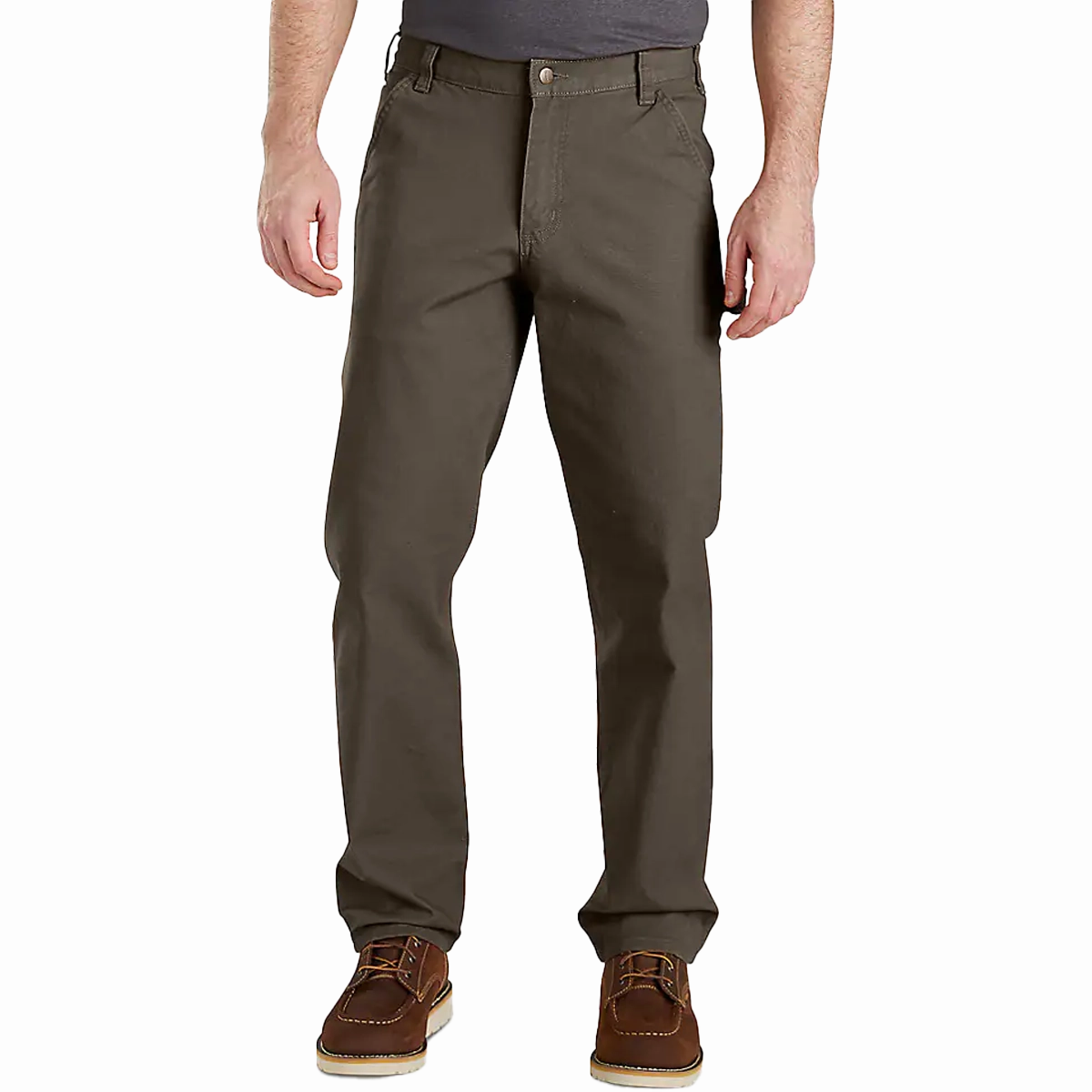 Pull-on style Timeless Style Men's Rugged Flex Duck Utility Work Pant - Relaxed Fit
