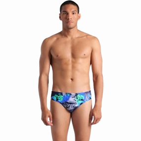 Ruffled-Edges Compression Fit Design Men's Imaginary Briefs