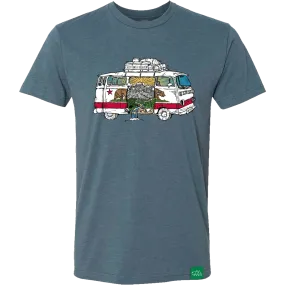 Men's California Road Trip Tee Casual Design