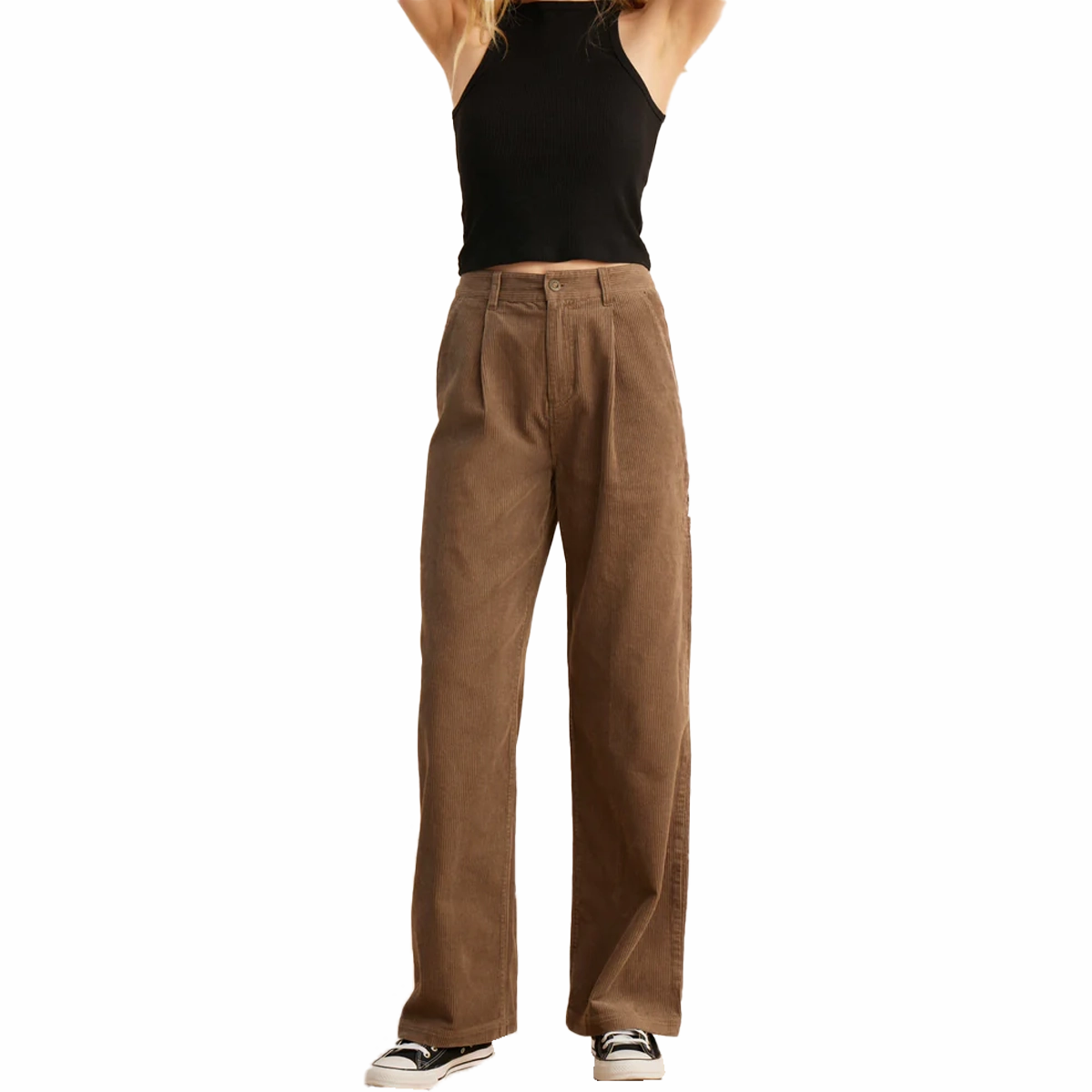 WrinkleFreeFinish City Ready Women's Charter Corduroy Pant