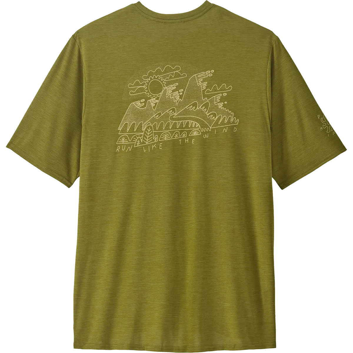 Smart Fashion Stretchable Fabric Men's Capilene Cool Daily Graphic Tee