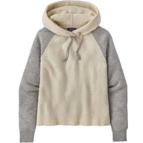 product marketing Women's Recycled Wool-Blend Hoodie
