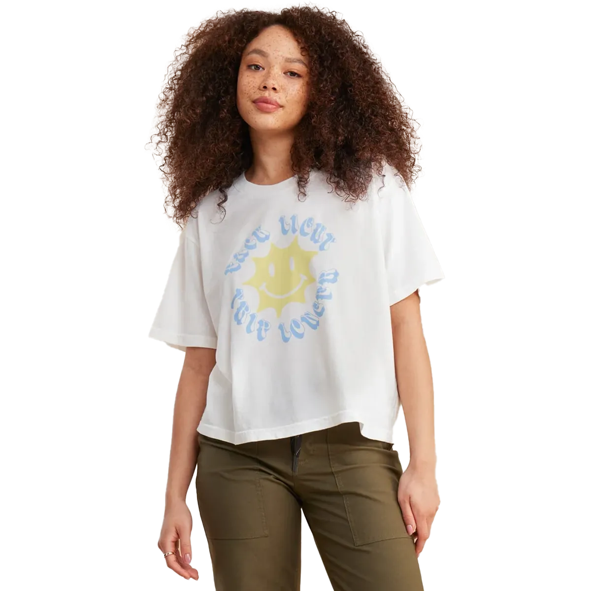 Leisure Casual Women's Pack Light Boxy Crop Tee