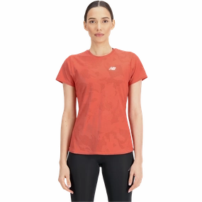 Women's Q Speed Jacquard Short Sleeve Sporty Appeal