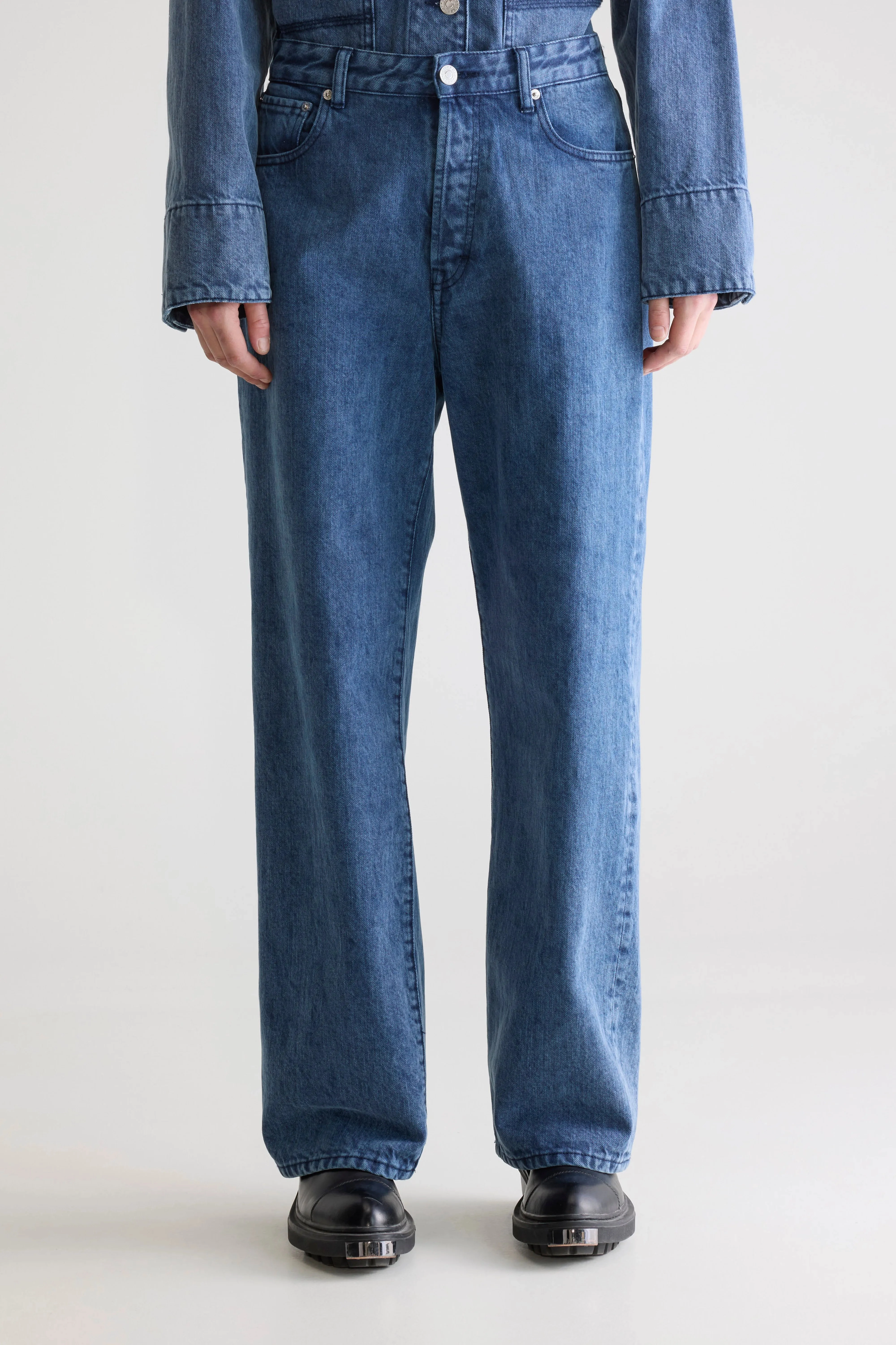 Beach Day Modern Work Friendly Denim N. 66 wide jeans (252 / W / BLUE SNOW)