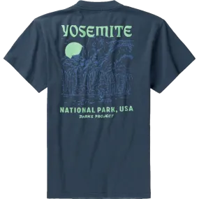 Pilling Resistant Finish stain resistant coating Men's Yosemite Puff Print Short Sleeve Tee