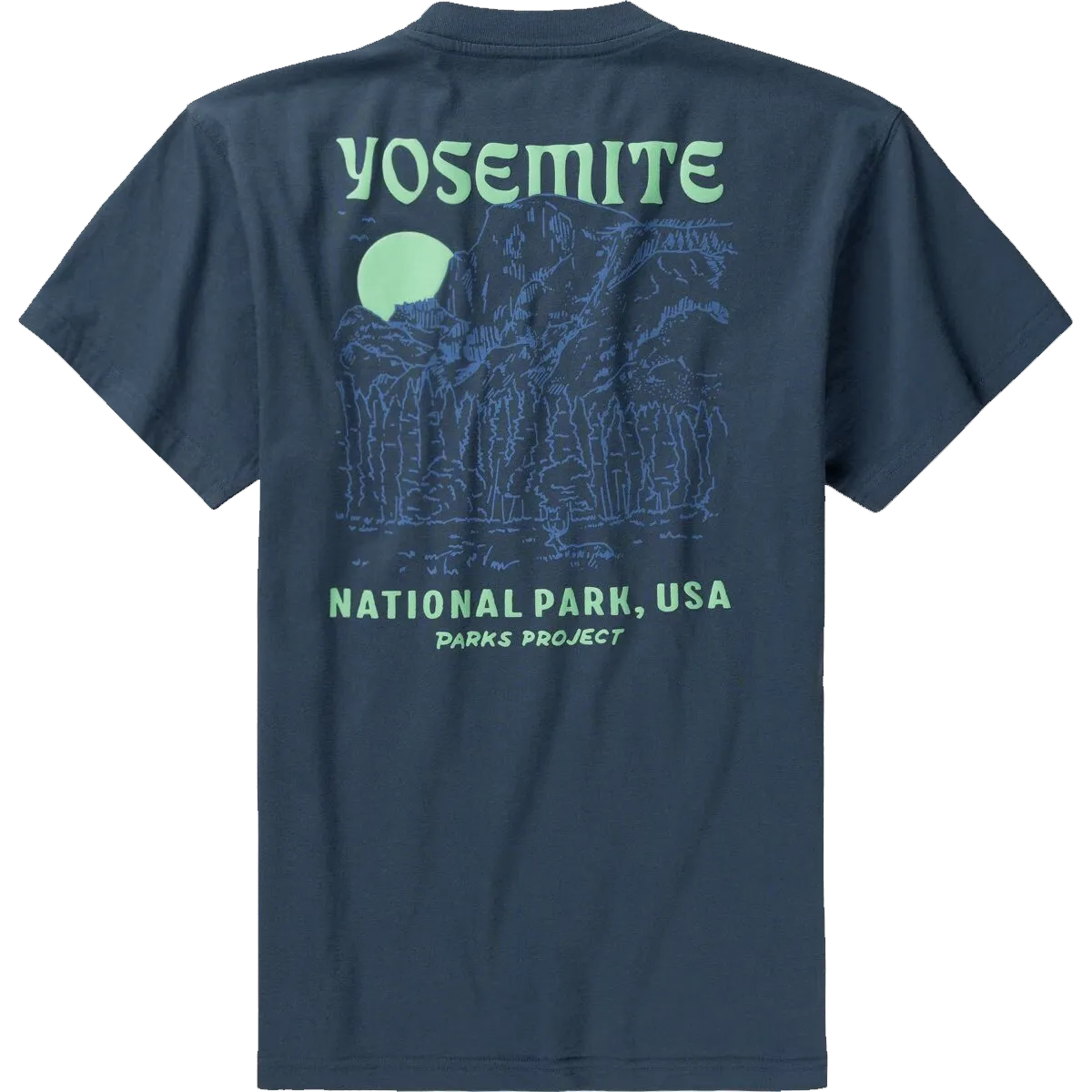 Men's Yosemite Puff Print Short Sleeve Tee Wrinkle Resistant Finish