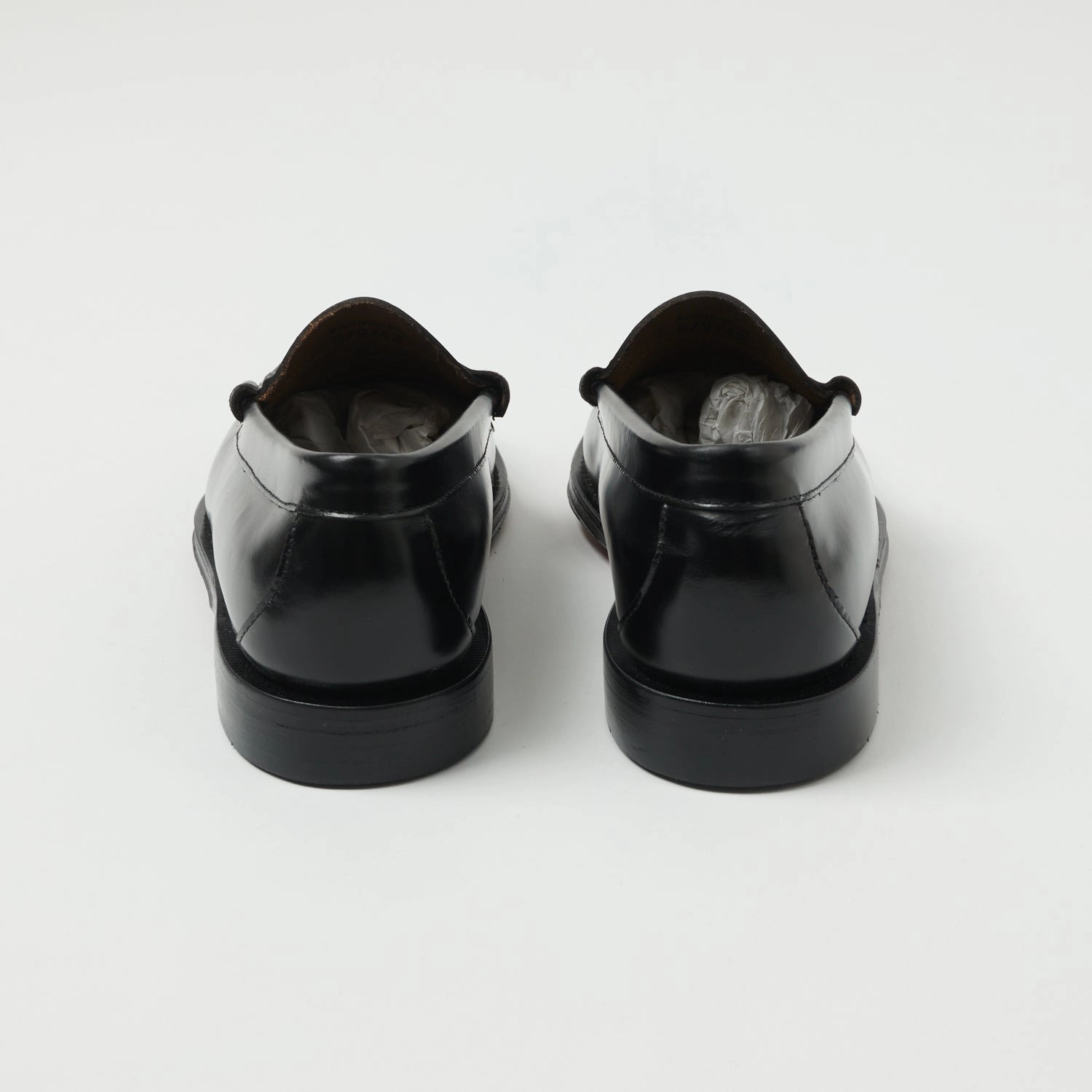 Easy Wear Shoes Versatile Footwear Style G.H. Bass Weejun Larson Moc Penny Loafer - Black