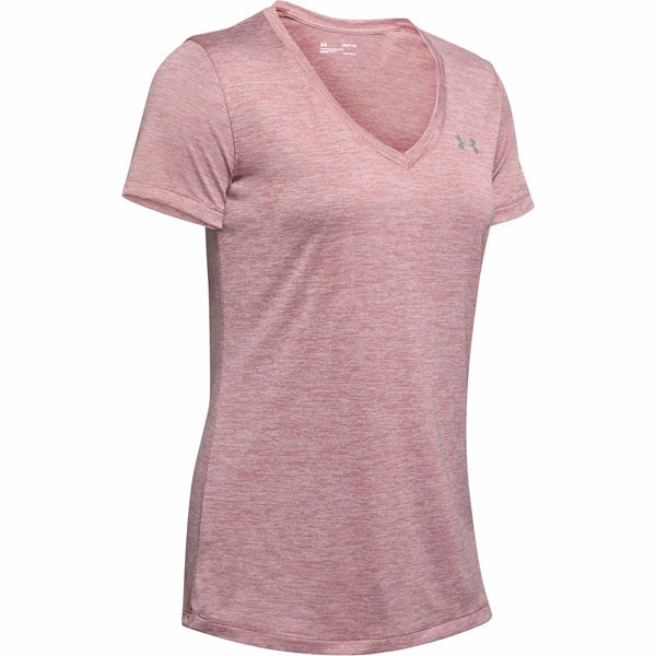 Women's Tech Twist Short Sleeve V-Neck graduation