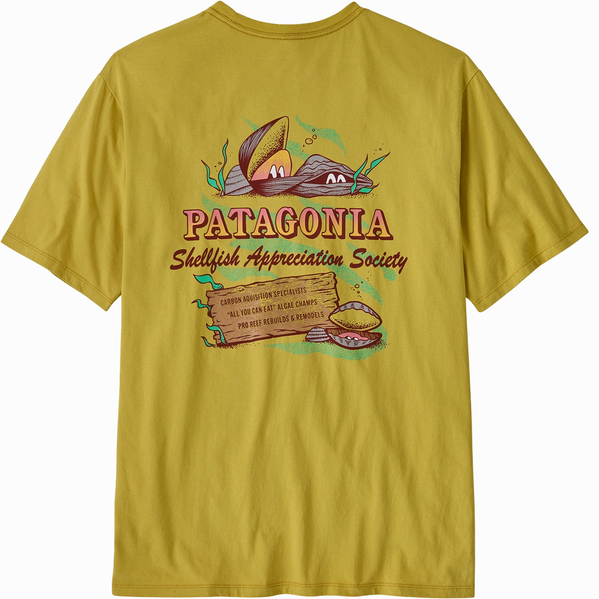 Men's Aquatic Action Organic T-Shirt Outdoor Essentials