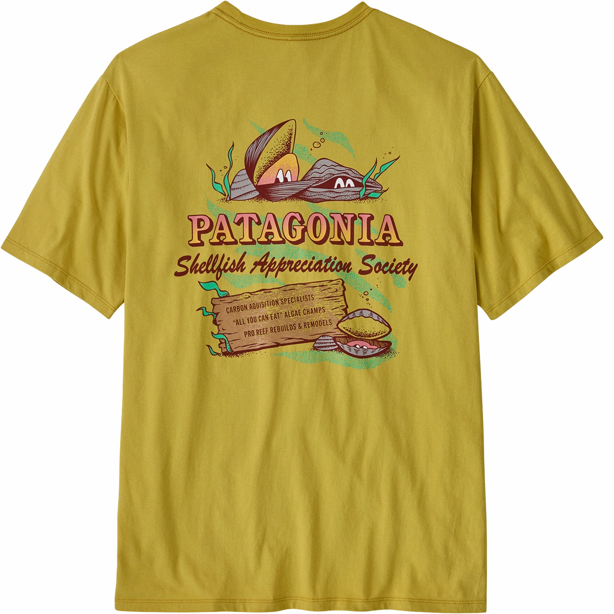 Men's Aquatic Action Organic T-Shirt Relaxed Movement