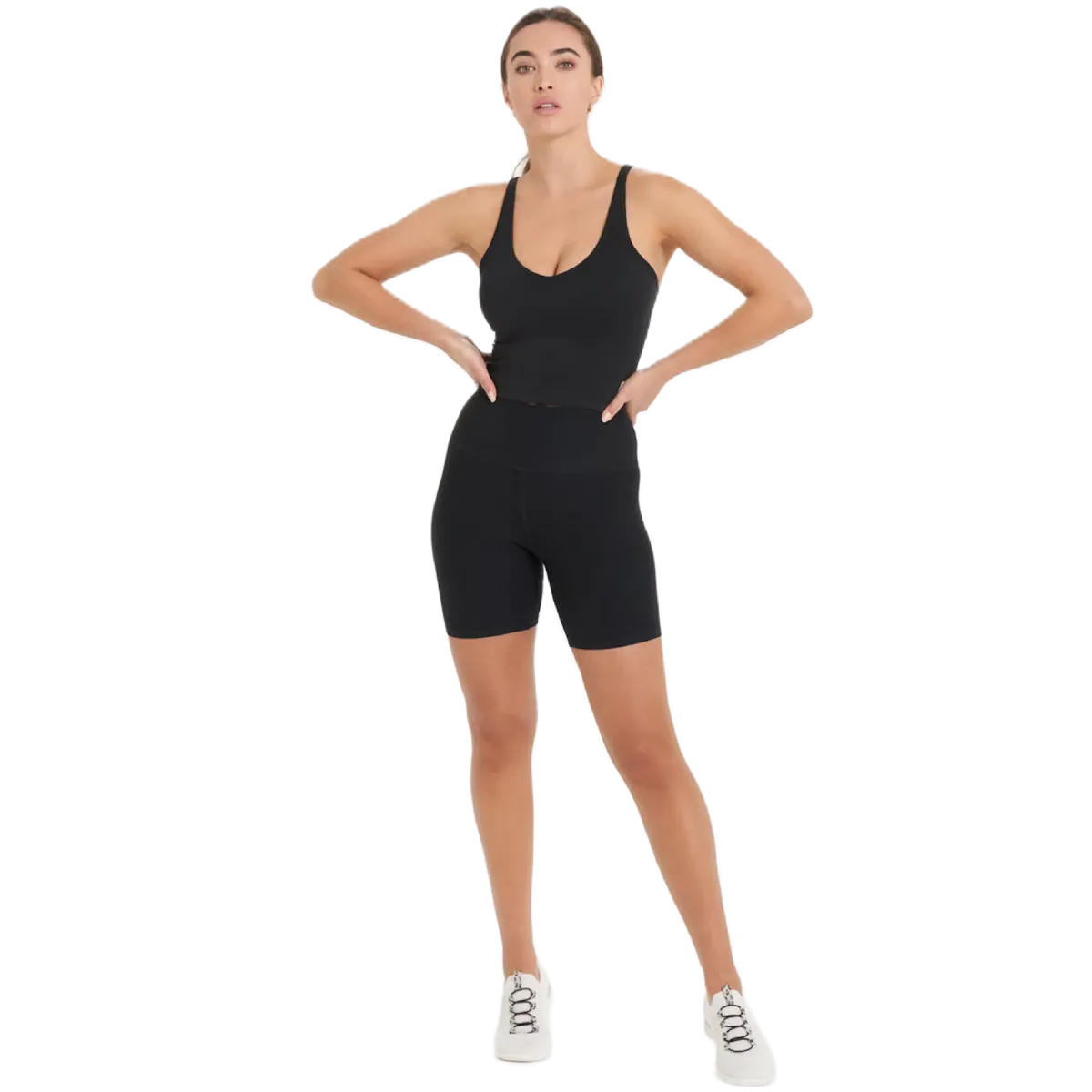 Women's Halo Performance Crop Premium Material Sleek Look