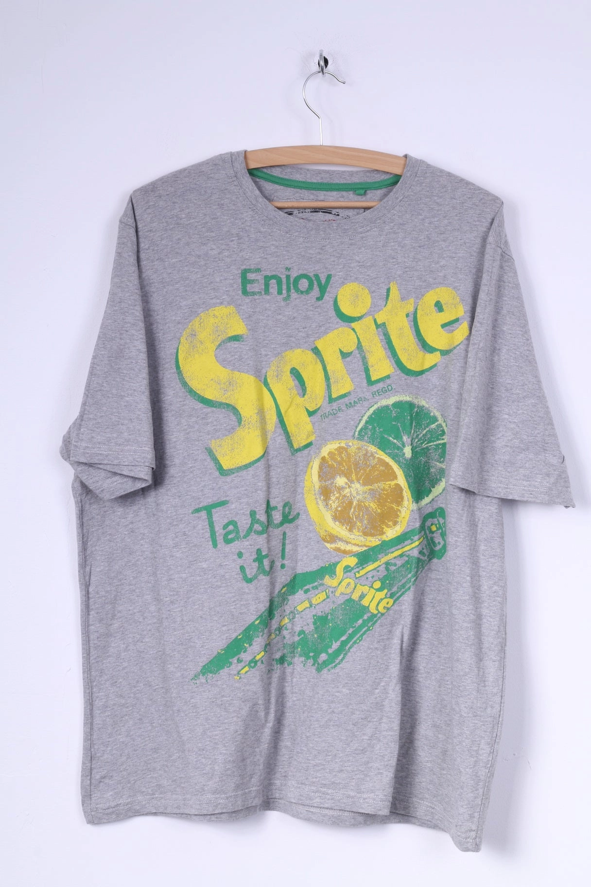George Coca-Cola Womens 20 XL T-Shirt Grey Sprite Graphic Chill Mode Essential Top