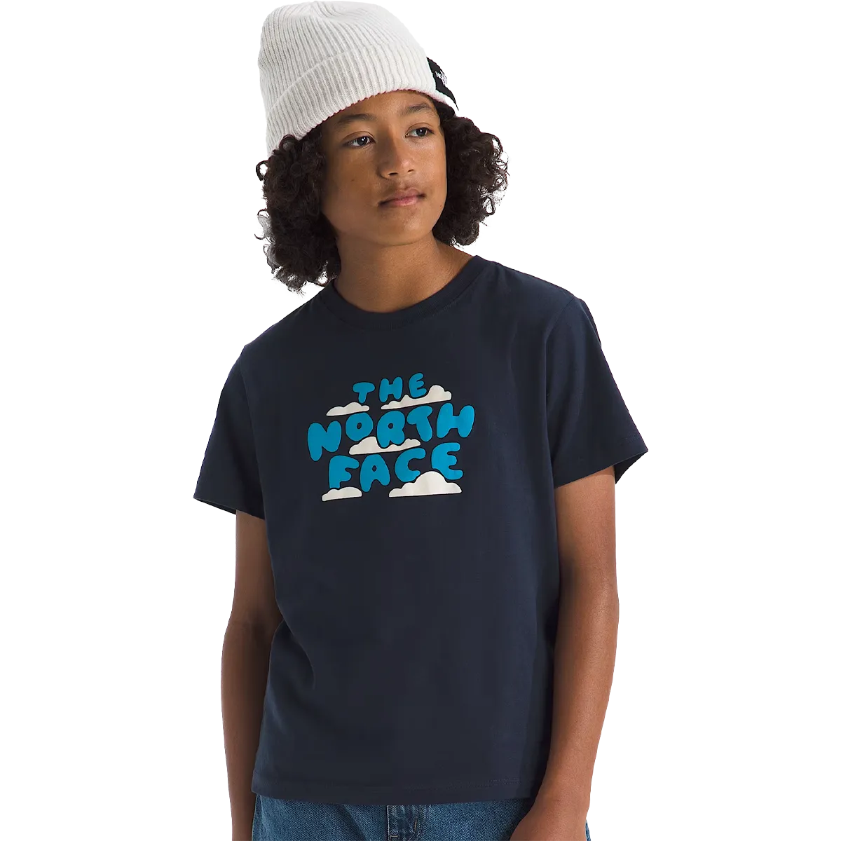 School Uniform All-Day Stretch Youth Evolution Bubble Cloud Short Sleeve Tee