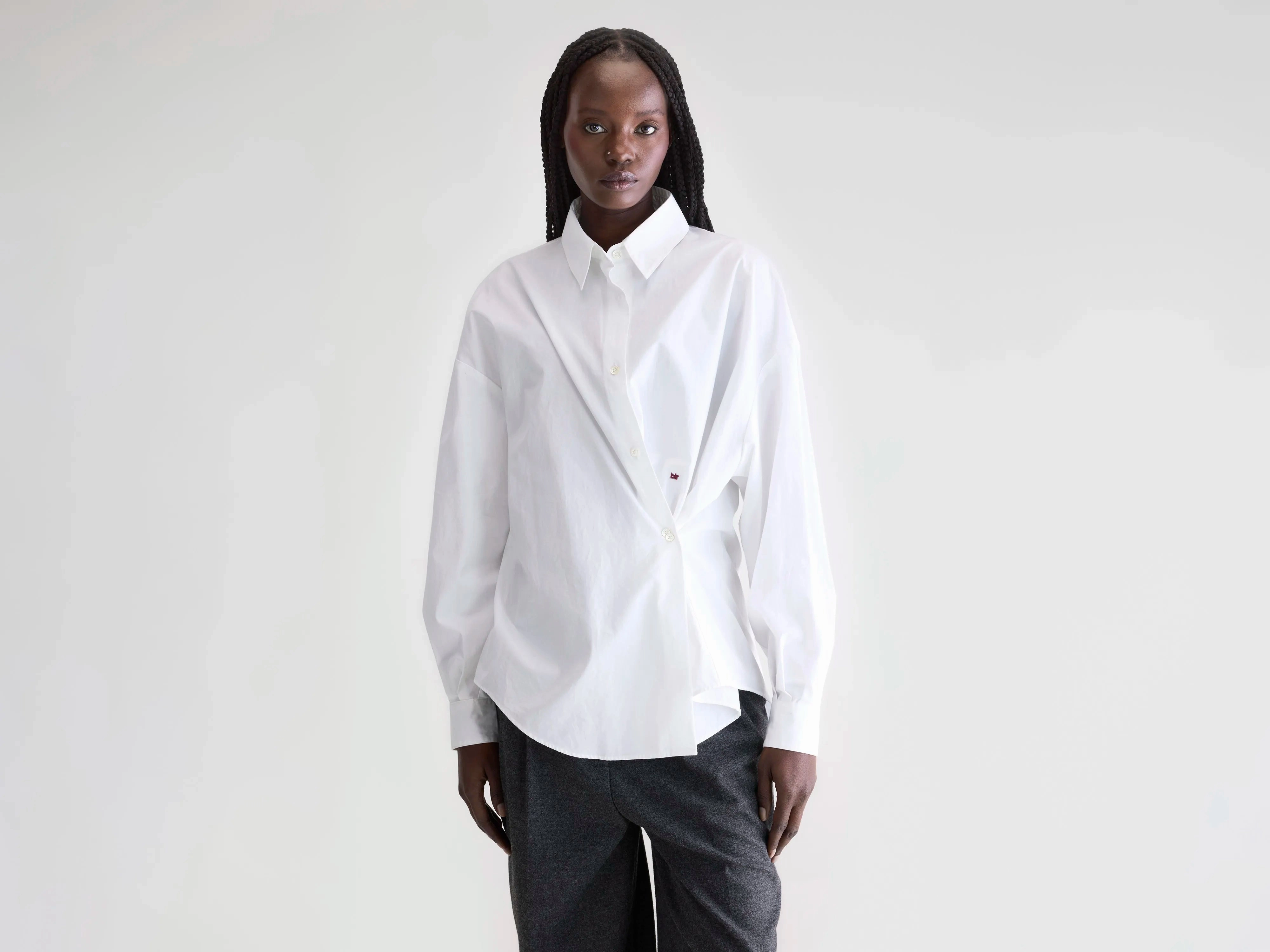 Warm and Cozy Gillian shirt (252 / W / WHITE)