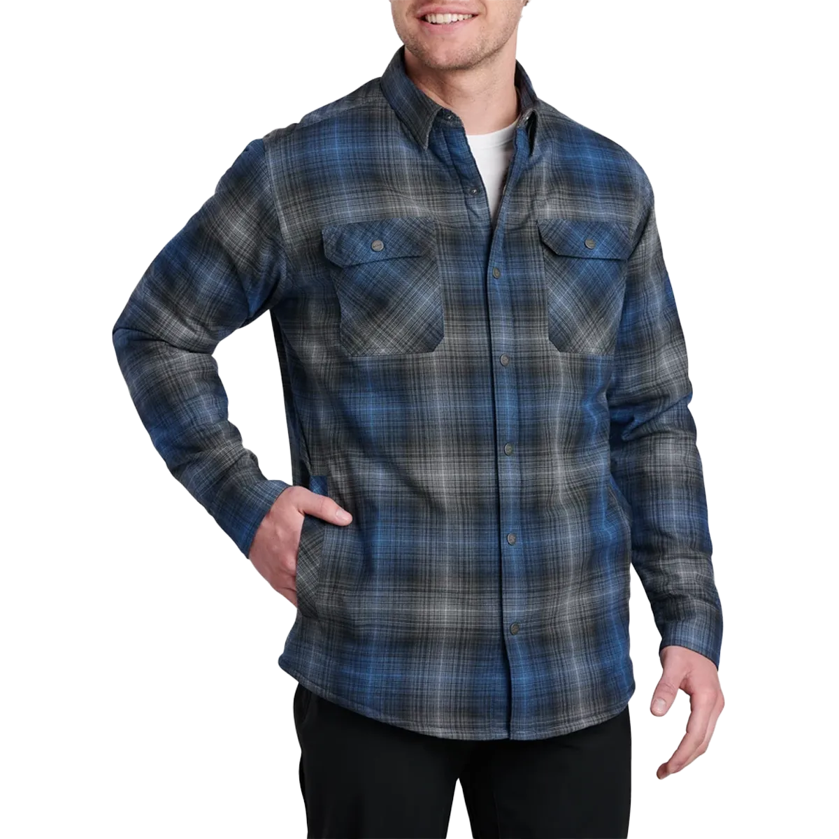 Joyrydr Shirt-Jac Smooth Zipper Action Water Repel