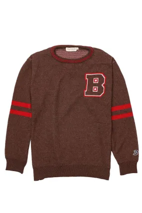 BROWN UNISEX KNIT CREW Street Energy Wear