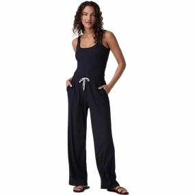 Ventilated Mesh Lining Women's Pose Scoop Jumpsuit